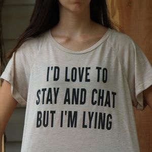 I'm Lying Graphic T-Shirt
